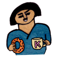 Japanese men's Bob sticker #10539673