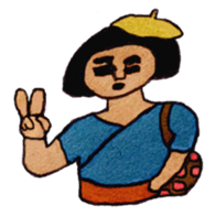 Japanese men's Bob sticker #10539674