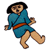 Japanese men's Bob sticker #10539680