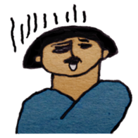 Japanese men's Bob sticker #10539686