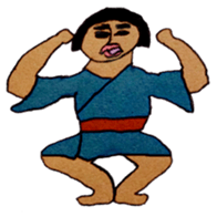 Japanese men's Bob sticker #10539689