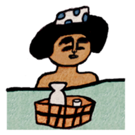 Japanese men's Bob sticker #10539695