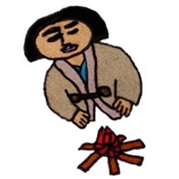 Japanese men's Bob sticker #10539697