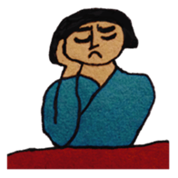 Japanese men's Bob sticker #10539698