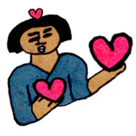 Japanese men's Bob sticker #10539699