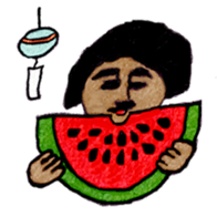 Japanese men's Bob sticker #10539707