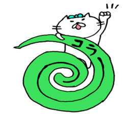 Balloon with cats sticker #10539750