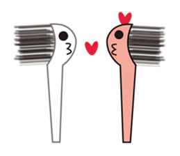 Toothbrush  Life sticker #10539753