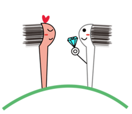 Toothbrush  Life sticker #10539756