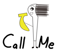 Toothbrush  Life sticker #10539764