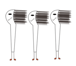 Toothbrush  Life sticker #10539769