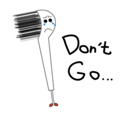 Toothbrush  Life sticker #10539771
