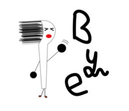 Toothbrush  Life sticker #10539776