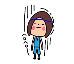 Youth.basketball daughter sticker #10540149