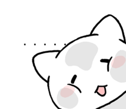 Small cat balloon sticker sticker #10540290