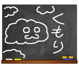 Black Board by gucchi 8 sticker #10540316