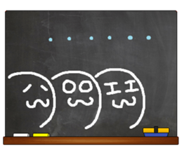 Black Board by gucchi 8 sticker #10540334