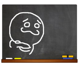 Black Board by gucchi 8 sticker #10540335