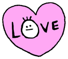 Expressionless stamp sticker #10540790