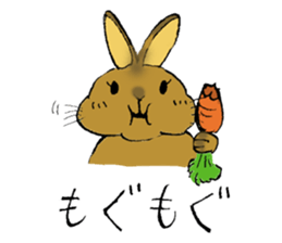 Netherland Dwarf rabbit sticker #10540913