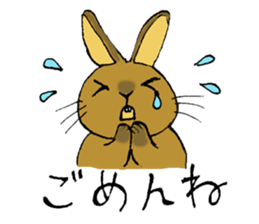 Netherland Dwarf rabbit sticker #10540932