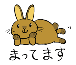 Netherland Dwarf rabbit sticker #10540940