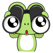 What the frog sticker #10541233