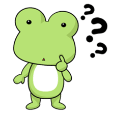 What the frog sticker #10541259