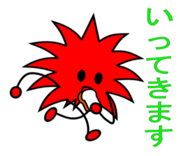 alien greet sticker #10541612