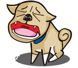 budo dog sticker #10541834
