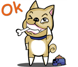 budo dog sticker #10541839