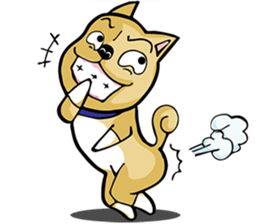 budo dog sticker #10541840