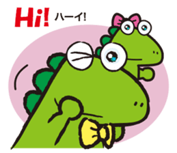 Twin Zaurus sticker #10542633