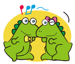 Twin Zaurus sticker #10542634