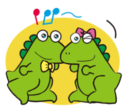 Twin Zaurus sticker #10542634