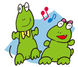 Twin Zaurus sticker #10542636