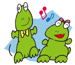 Twin Zaurus sticker #10542636