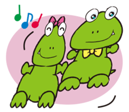 Twin Zaurus sticker #10542637