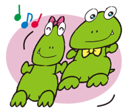 Twin Zaurus sticker #10542637