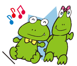 Twin Zaurus sticker #10542638