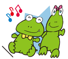 Twin Zaurus sticker #10542638