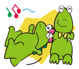 Twin Zaurus sticker #10542639