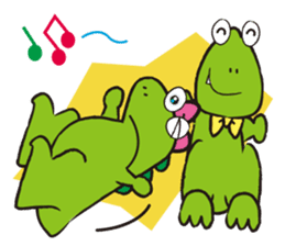 Twin Zaurus sticker #10542639