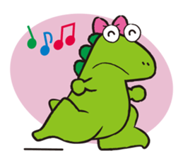 Twin Zaurus sticker #10542648