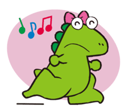 Twin Zaurus sticker #10542648