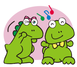 Twin Zaurus sticker #10542652