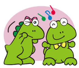 Twin Zaurus sticker #10542652