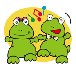 Twin Zaurus sticker #10542653