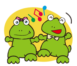 Twin Zaurus sticker #10542653