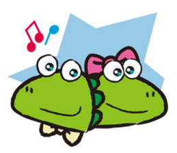 Twin Zaurus sticker #10542657